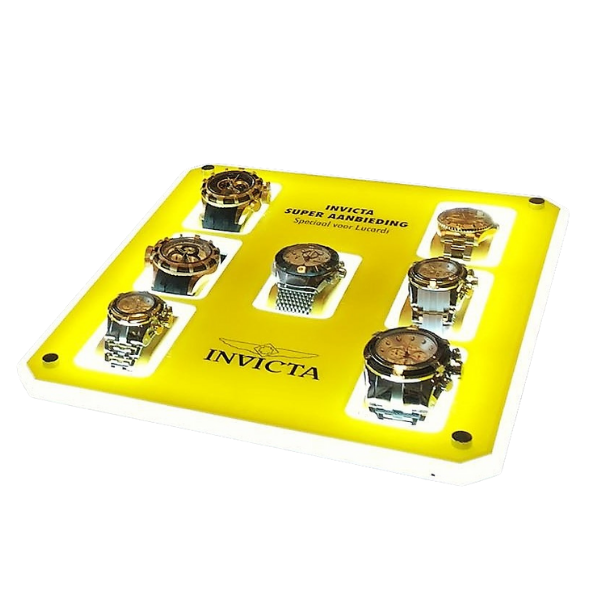 Dekkers Clients Case Invicta Watches Premium Retail Display